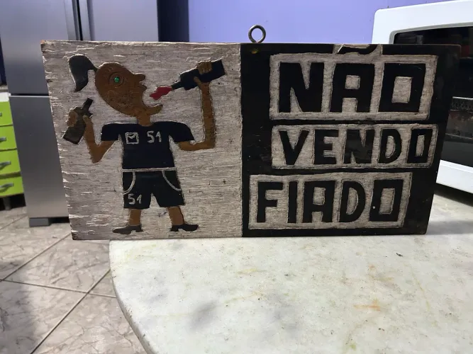 Placa de madeira