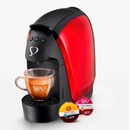 Cafeteira 3 corações luna novinha