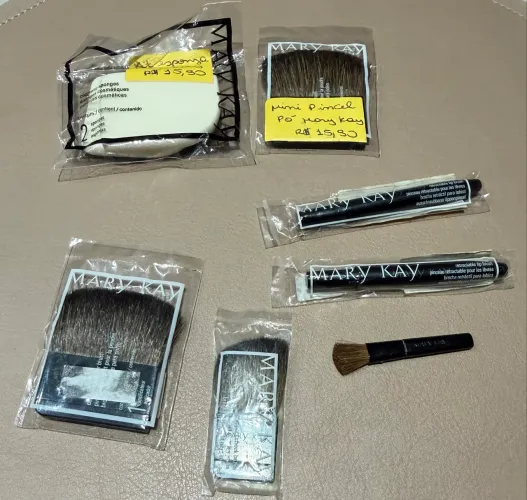 Kit Mini Pincéis Maquiagem Mary Kay