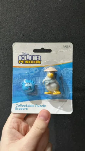 Kit de Borrachas Club Penguin Lacrado