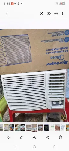 Vendo um ar-condicionado de caixa 12 mil btu