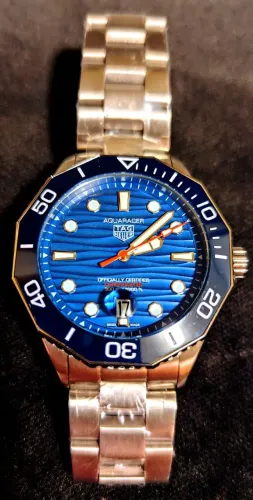Relógio TAG HEUER Aquaracer Automático,pulseira em aço 