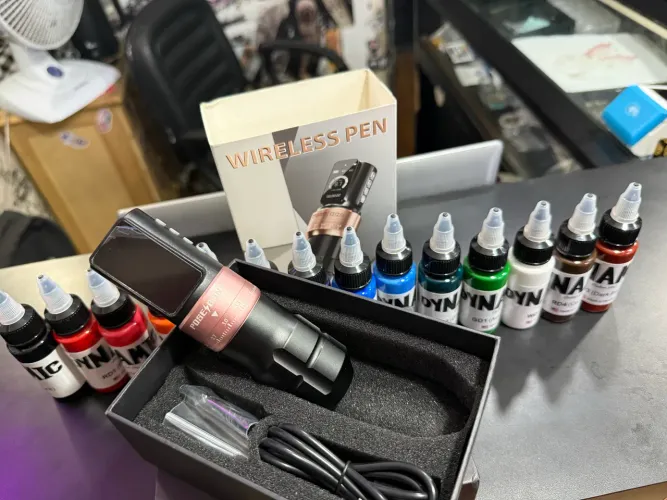 Kit de tatuagem