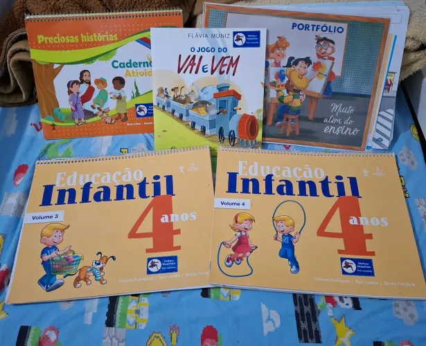 kit livros pré i educação adventista infantil