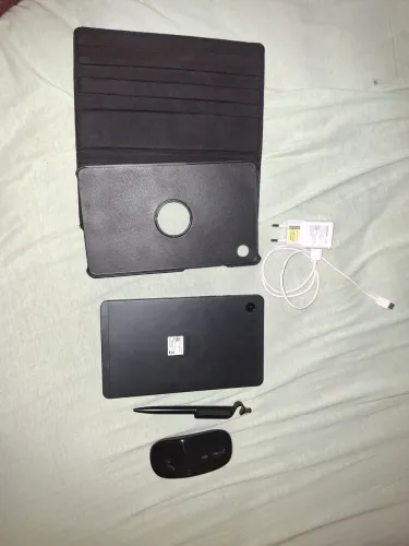 Tablet Samsung A9 + itens
