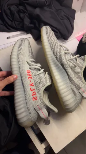 Yeezy blue tint