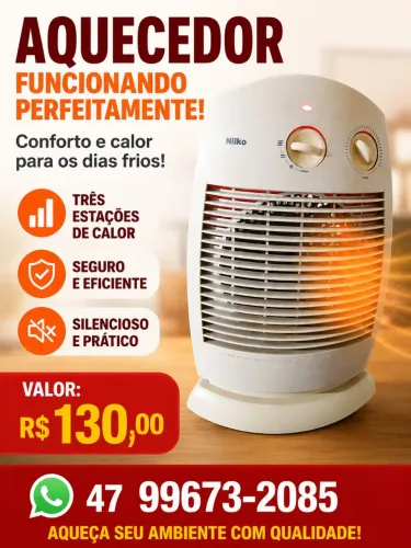 Vendo aquecedor