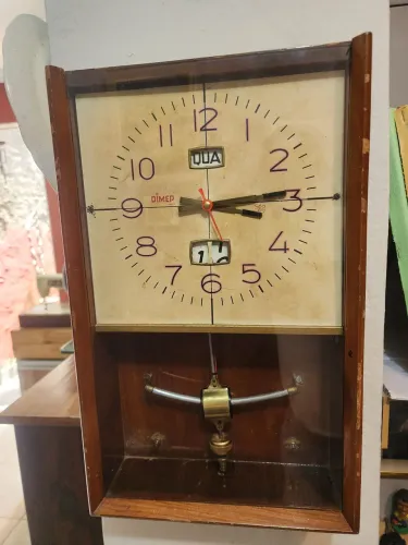 RELÓGIO de parede DIMEP Tagus 500 dias, não está funcionando. ( Necessita Revisão))