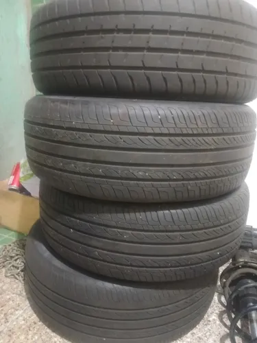 pneus com as rodas do polo tsi 