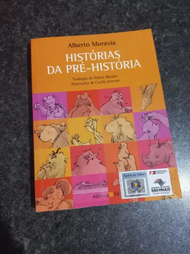 Livro Histórias da Pré-história de Alberto Moravia