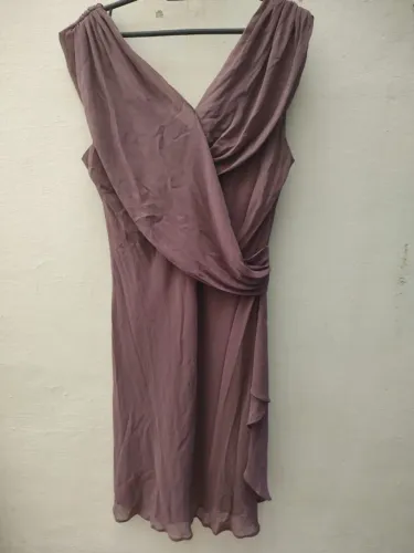 Vestido Marrom Tamanho 48