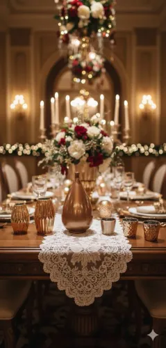 Kit Vasos Decorativos Mesa Cerâmica Cobre Festa Cerimônia Celebração Interiores Rose Gold