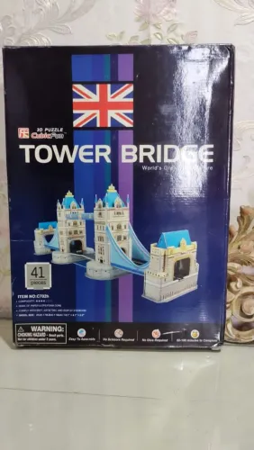 Quebra Cabeça 3D, Montar Ponte da Inglaterra, Puzzle em ótimo estado