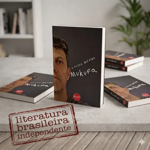 Livro Mukufa - Carlos Máximo (2025) Contos e Crônicas / Literatura Brasileira Independente