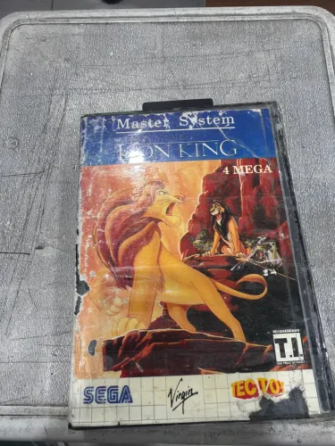 Lion king master system NÃO ACEITO OLX PAY
