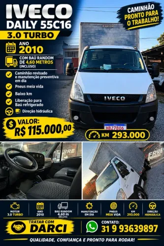 Iveco Daily 55c16 3.0 16V Turbo Diesel Mec. 2010
