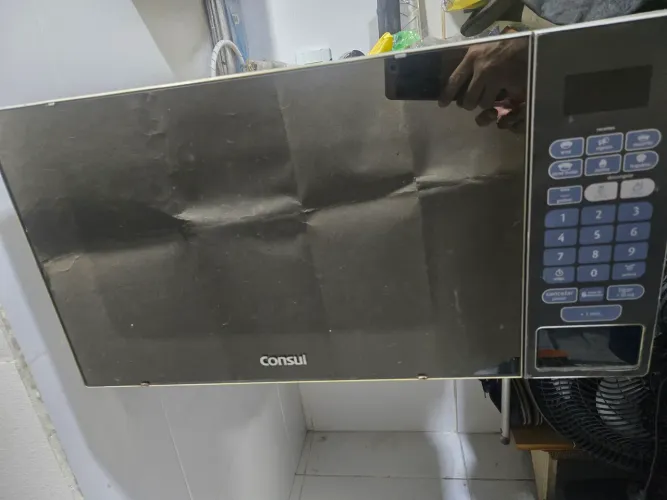 Microondas consul  inox 32l