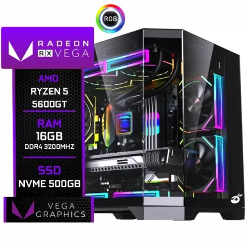 PC Gamer Olav, AMD Ryzen 5 5600GT, 16GB DDR4, SSD M.2 500GB
