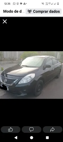 Nissan Versa SV 1.6 16V Flex Fuel 4P Mec. 2013