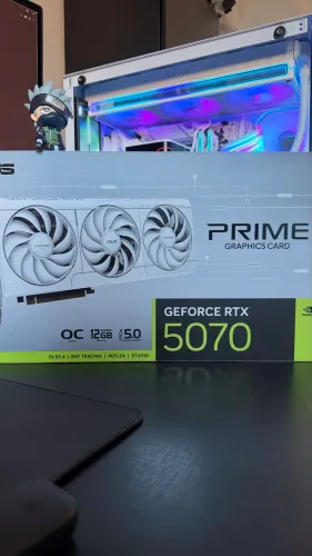 Rtx 5070 - Asus prime branca (Lacrada)