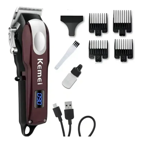 Maquina de cortar cabelo kemei- 2606