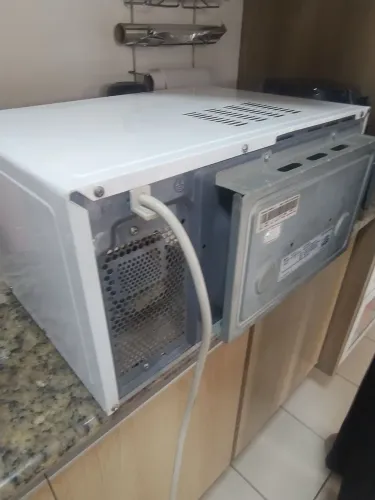 Micro-ondas LG para reparo