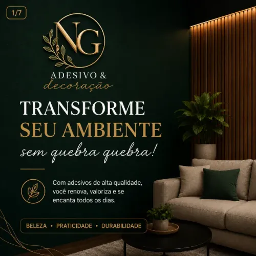 Adesivo de Vinil para Parede (PAPEL DE PAREDE)