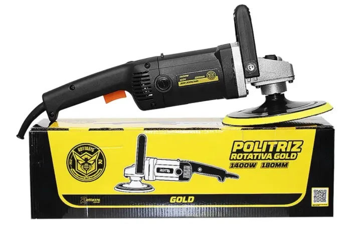 Politriz rotativa gold profissional 1400w 