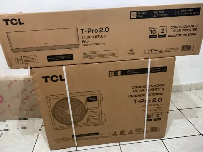 Ar condicionado 24mil btus inverter novo