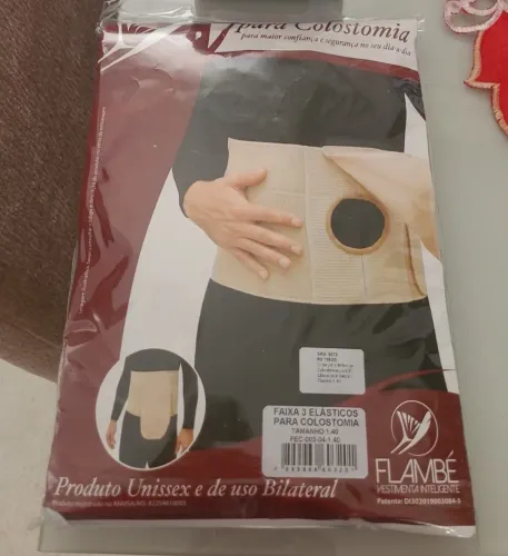 Cinta para bolsa de colostomia