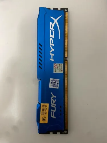 Memória RAM HyperX Fury - 8GB DDR3 1600MHz - CL10