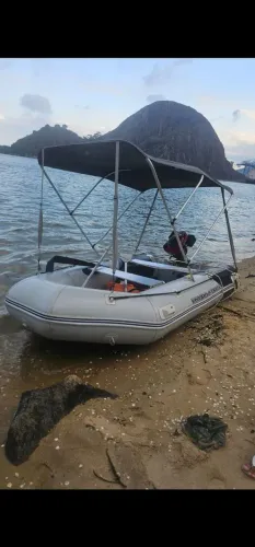 Bote Hydro-Force 3,30m + Motor 6.5HP + Carretinha Multiuso