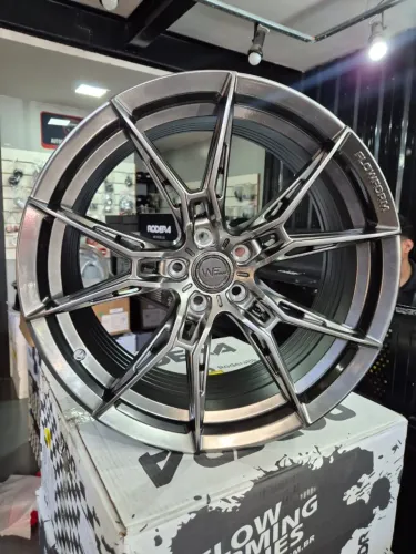 Jogo rodas WF GERMANY aro 18 - 5x100 - NOVAS