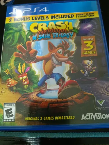 Crash N'Sane Trilogy (3 jogos em um só)