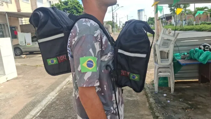 Mochila para viajar honda