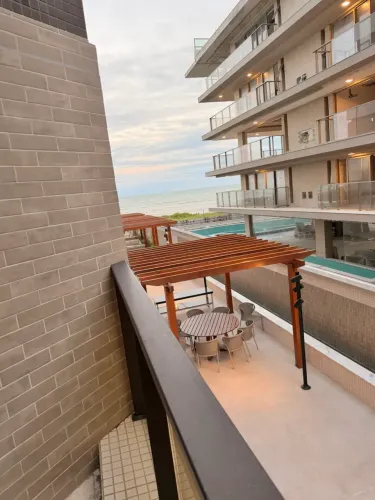Apartamento Pé na Areia Mobiliado para Locação em Ponta de Campina