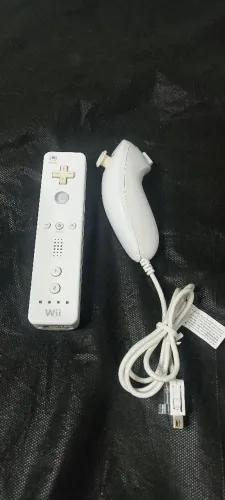 Controle wi remote e Nunchuk Nintendo wii originais funcionando 