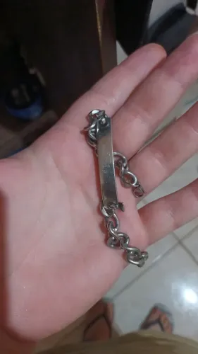 Pulseira de prata