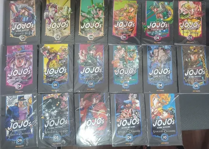 JoJo Bizarre Adventure Coleção Panini mangás