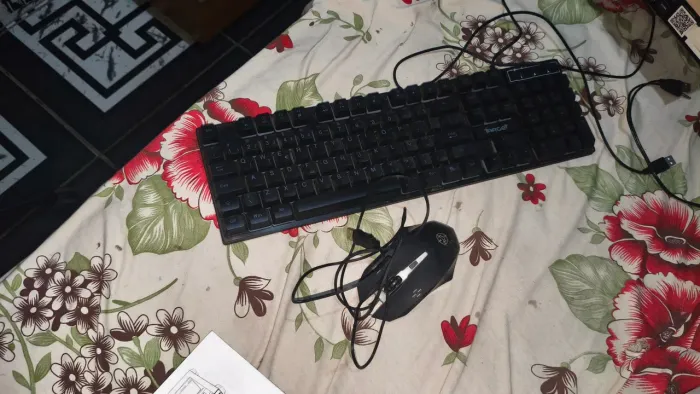 Combo Gamer TGT Teclado ABNT, Mouse 1600DPI