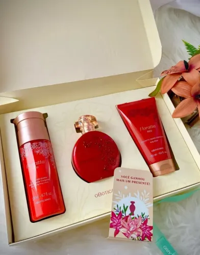 Kit Presente Floratta Red de O Boticário