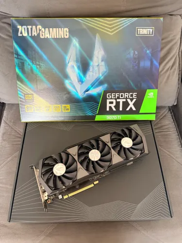 RTX 3070 Ti ZOTACK TRINITY 8GB IMPECÁVEL 