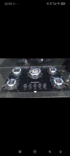 Cooktop Brastemp 5 bocas