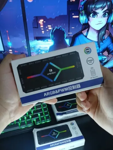 controladora rgb com controle 9 portas NOVO