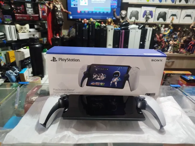 Playstation portal ps5 impecável completo na cx ac trocas 