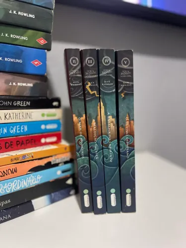 Box Percy Jackson Completo