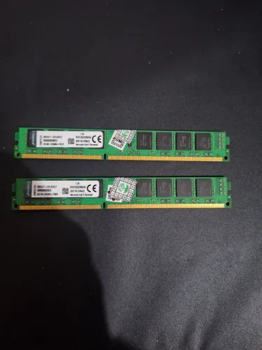 Par de Memórias Kingston DDR3 2x4GB 1333mhz