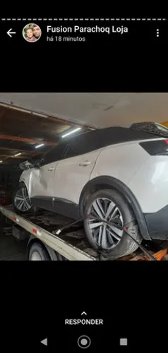 Sucata Peugeot 3008 2018 para retirada de peças