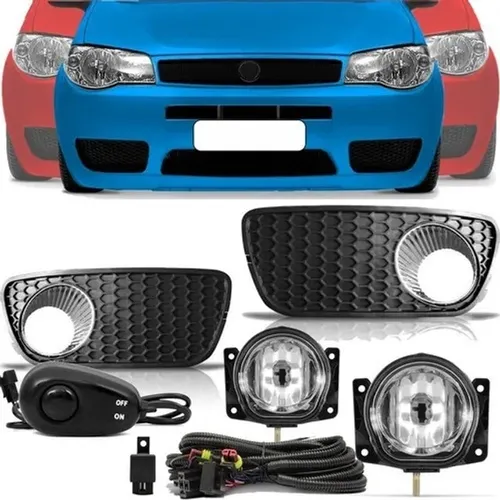 Kit Farol Milha Palio Siena G3 03/ Axiliar ShockLiight