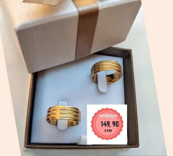 Par alianças 8mm diamantadas temos a pronta entrega